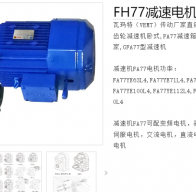 FH77BDRN112M4BE5HF_TF_EK8C-i19.7減速機型號解析